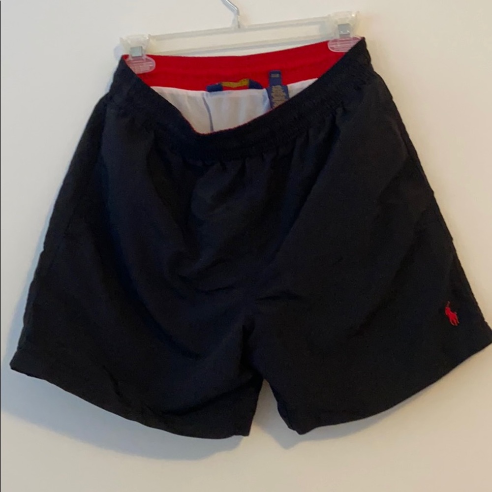 Black Swim Trunks Polo by Ralph Lauren